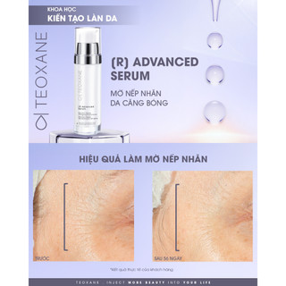 Kem dưỡng trẻ hóa da, mờ nếp nhăn, căng bóng da Teoxane [R] Advanced serum phù hợp cho cả da nhạy cảm