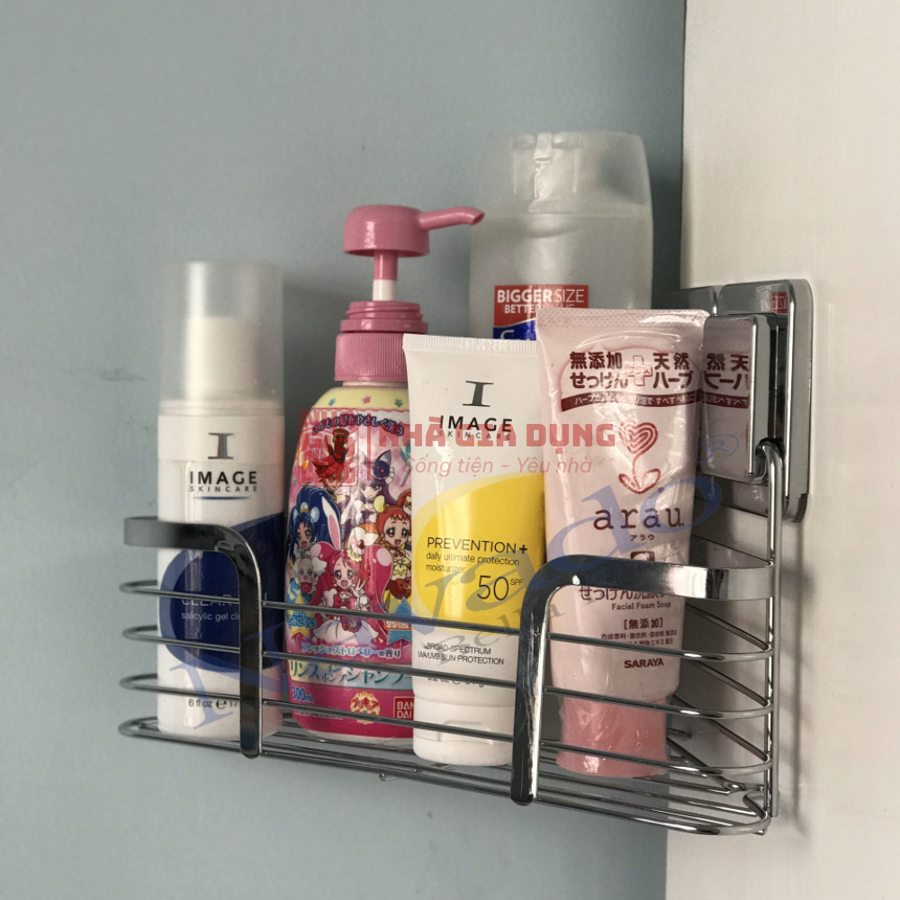 kệ góc nhà tắm inox 304