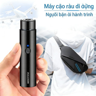 Máy cạo râu điện sạc USB thời trang, cạo mạnh mẽ, tiện lợi và nhỏ gọn, sử dụng cho mọi lúc, mọi nơi