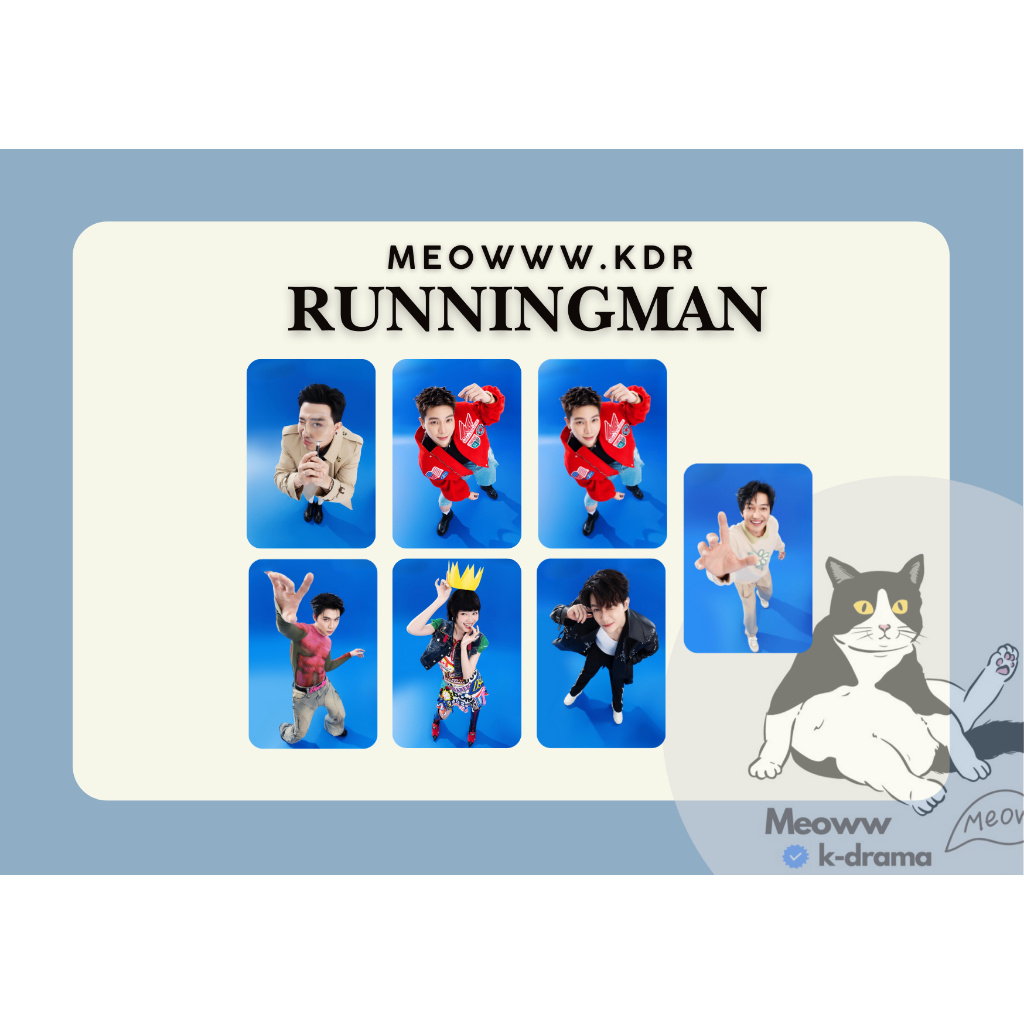 set card bo góc Running Man mùa 3 -Gia tộc R