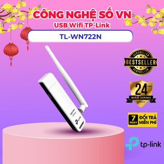 USB Wifi (High Gain) chuẩn N tốc độ 150Mbps TP-Link TL-WN722N