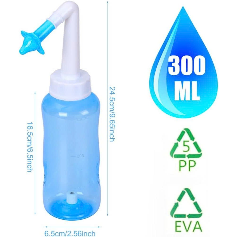 Bình Rửa Mũi, Làm Sạch Mũi Water Plus Nasal 300 Tiện Dụng