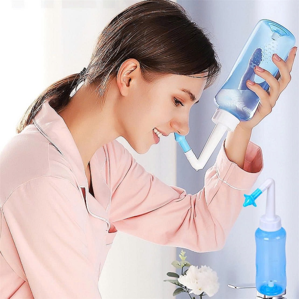 Bình Rửa Mũi, Làm Sạch Mũi Water Plus Nasal 300 Tiện Dụng