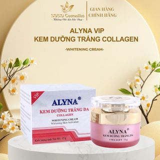 Kem dưỡng trắng da Collagen Alyna VIP – hỗ trợ da sáng mịn, đều màu và mềm mại hơn