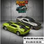 Xe điều khiển Mini Drift City HoWheel FQD23 1:64 1/64 từ xa GTR - siêu nhanh 15KM/H có đèn và sạc