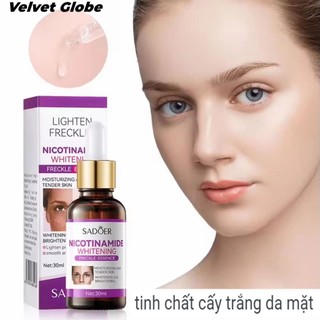 tinh chất cấy trắng da mặt 7 ngày sạch tàn nhang Serum trắng da và xóa tàn nhang 30ml Hiệu quả làm mờ thâm nám tàn nhan
