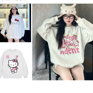 Áo Sweater Unisex In Hình Pét Nỉ Dày Mịn Form Rộng Bo Dệt Chắc Chắn Size L Dưới 70kg XL Dưới 70kg