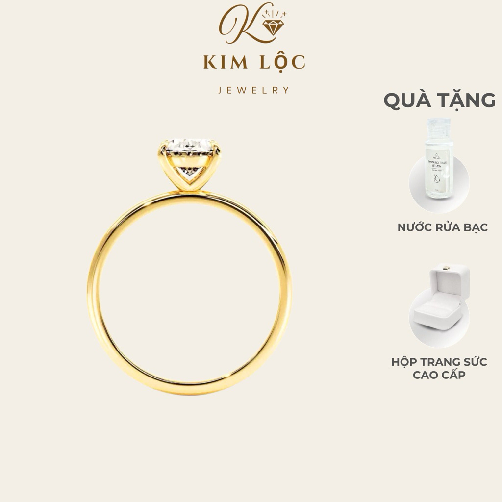 Nhẫn Vàng 10k Lông Voi May Mắn, Trang Sức Phong Thủy Tài Lộc, Bình An Vietnamsilverfactory