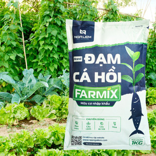 Phân Bón Hữu Cơ Đạm Cá Hồi Farmix 1KG – Dinh Dưỡng Tự Nhiên Cho Cây Khỏe Mạnh