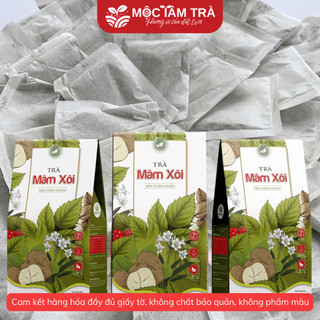 COMBO 2 Hộp Trà túi lọc Lá mâm xôi rừng sâm tố nữ - Làm đẹp niêm mạc, hỗ trợ thả tự nhiên và chuyển phôi ivf, iui