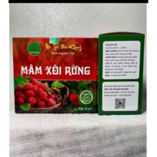 Hộp 40 gói trà túi lọc Bảo khang,mâm xôi rừng, giúp hết nám,tàn nhang, dầy niêm mạc, điều  hoà kinh nguyệt