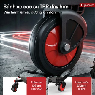 Xe đẩy đa năng 2 in 1 Fujihome FTM-150 - Chuyển Đổi Linh Hoạt, Tải Trọng Lên Đến 150KG