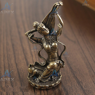 Tượng Phật Đồng Cổ Retro, Tượng Phật Tara Xanh Trang Trí Phòng Khách Văn Phòng