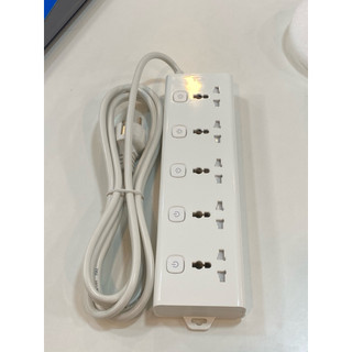 Ổ cắm điện 5 lổ cắm 3 chấu TPE - Chính Hãng - 3m / 5m - ODN5 siêu an toàn-thietbidienelec68