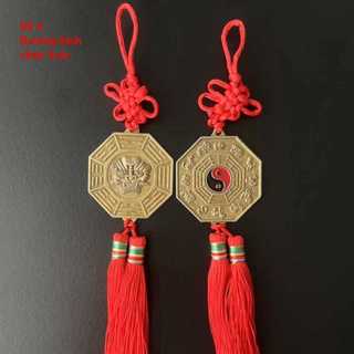 Gương Phong Thủy Bát Quái Hổ Hóa Sát Trấn Tà, Đa Kích Thước 5cm-14.5cm