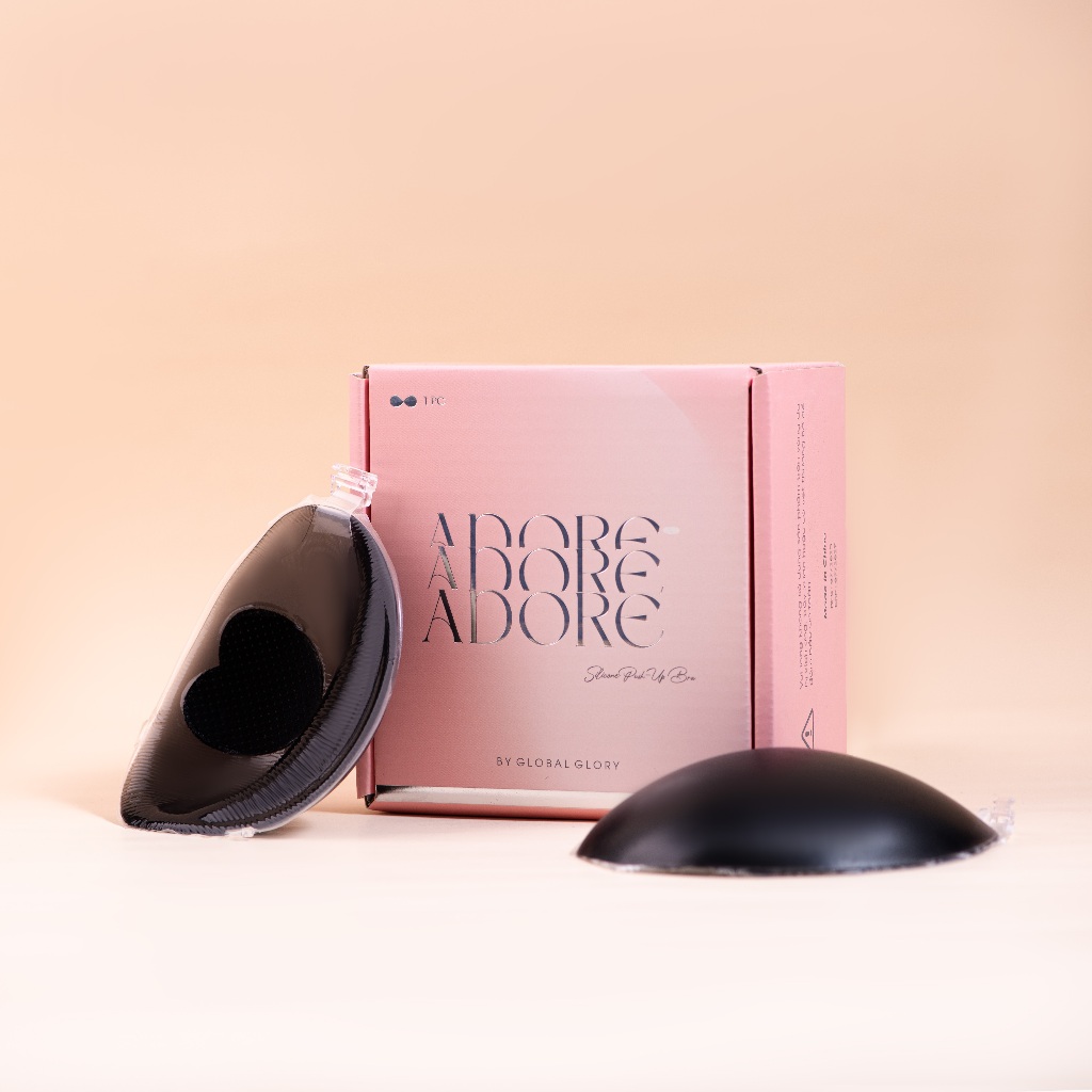 COMBO 2 Bra Silicone Adore dày 3cm mềm mại tái sử dụng nhiều lần – Kèm Màng Bảo Vệ