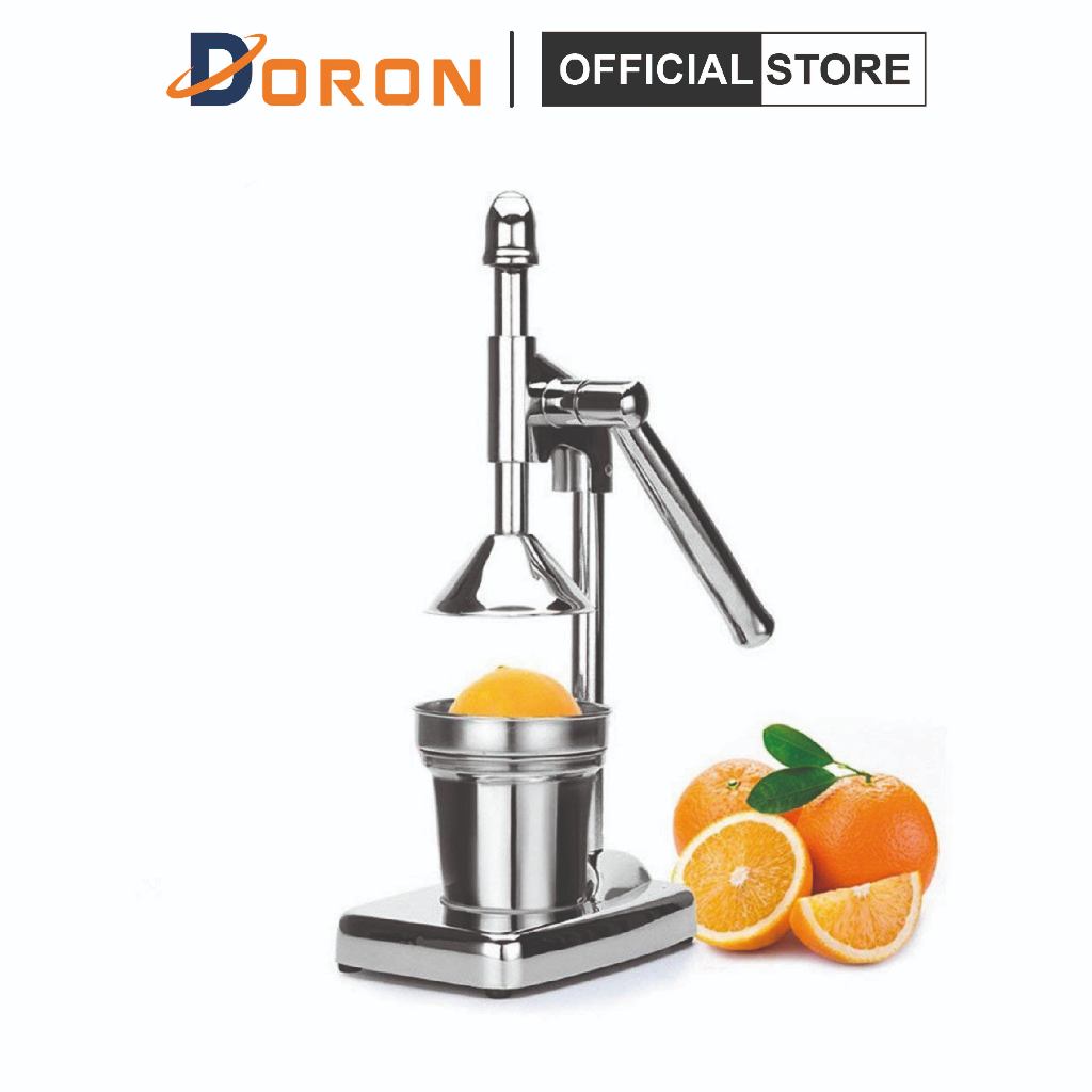 Máy ép cam inox, máy vắt cam bằng tay ép nhẹ kiệt nước, chuyên dùng kinh doanh