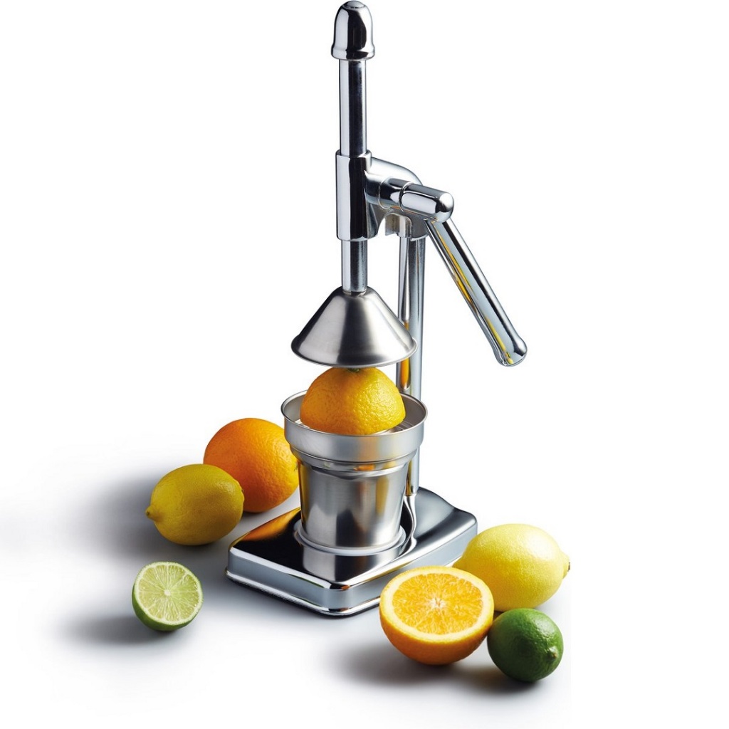 Máy ép nước cam, dụng cụ ép cam quay tay chất liệu inox dày dặn chắc chắn