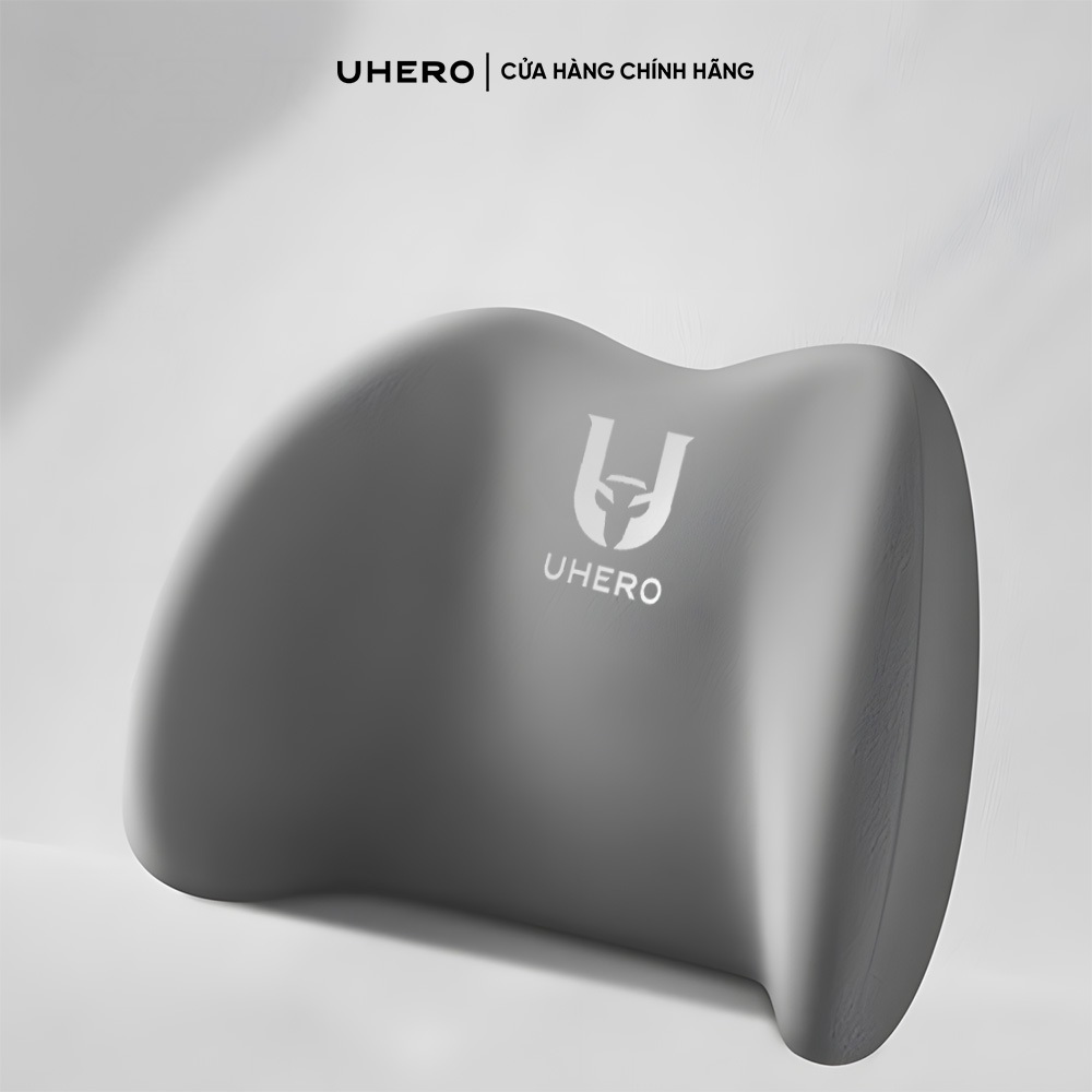 Đệm Tựa Lưng Ô Tô UHERO Lumbar Pro Cao Su Non Thiết Kế Công Thái Học Giảm Đau Mỏi Lưng Hiệu Quả Bảo Hành 12 Tháng DTL