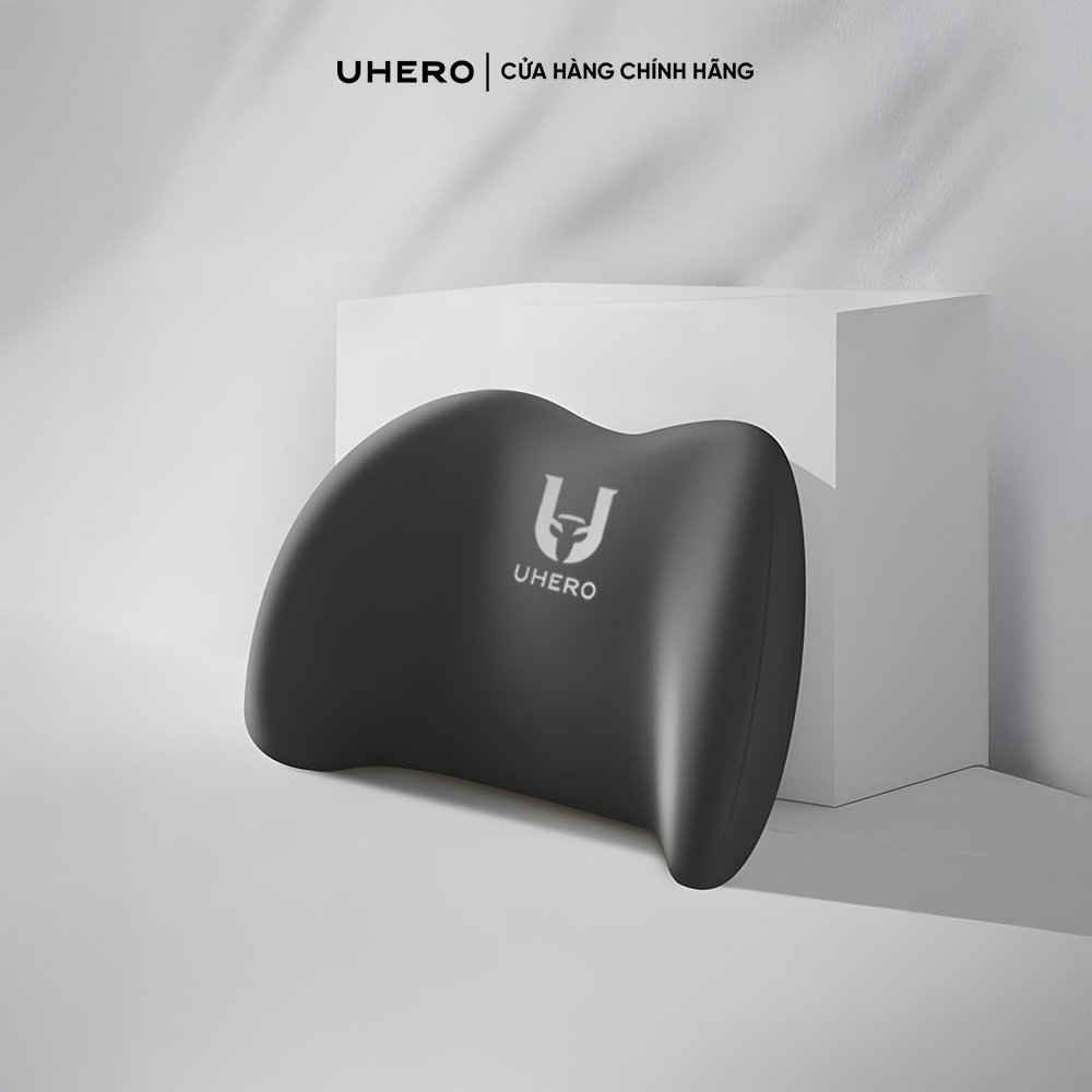 Đệm Tựa Lưng Ô Tô UHERO Lumbar Pro Cao Su Non Thiết Kế Công Thái Học Giảm Đau Mỏi Lưng Hiệu Quả Bảo Hành 12 Tháng DTL