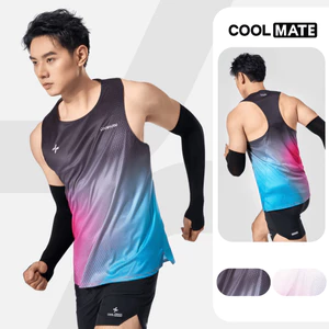 Áo ba lỗ nam Singlet chạy bộ AirRush Gradient áo thể thao running thoáng khí thấm hút tốt Coolmate