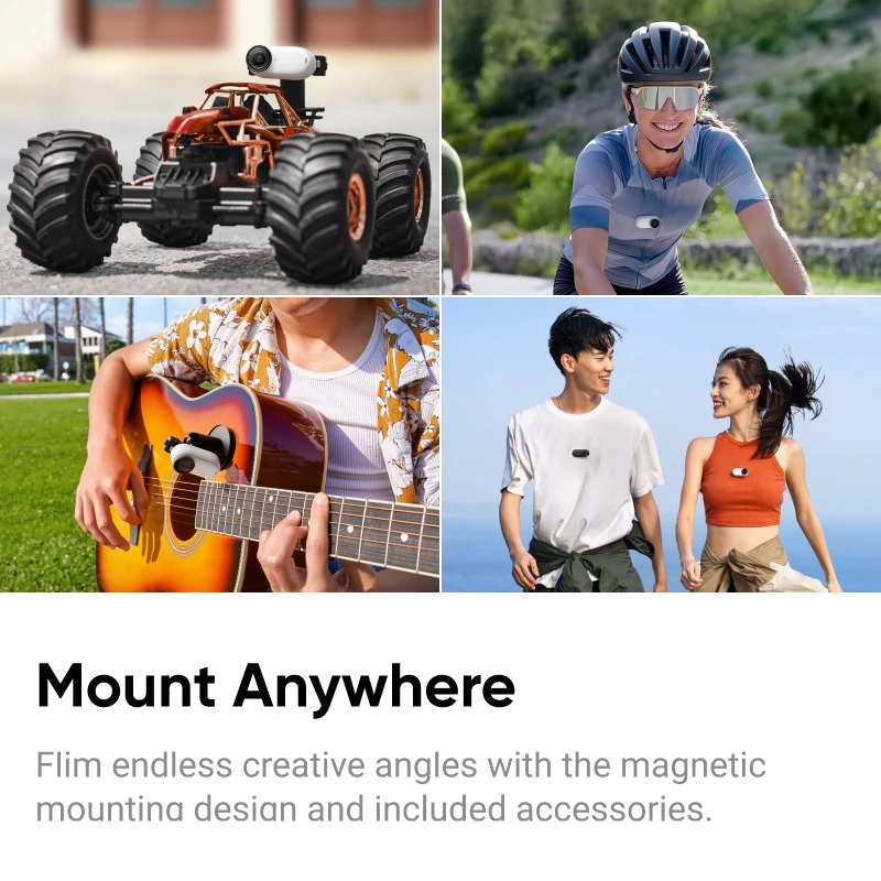 Camera Hành Trình Mini 4K Insta360 GO 3S Chống Nước Gắn Từ Tính, Nhỏ Gọn | BigBuy360 - bigbuy360.vn