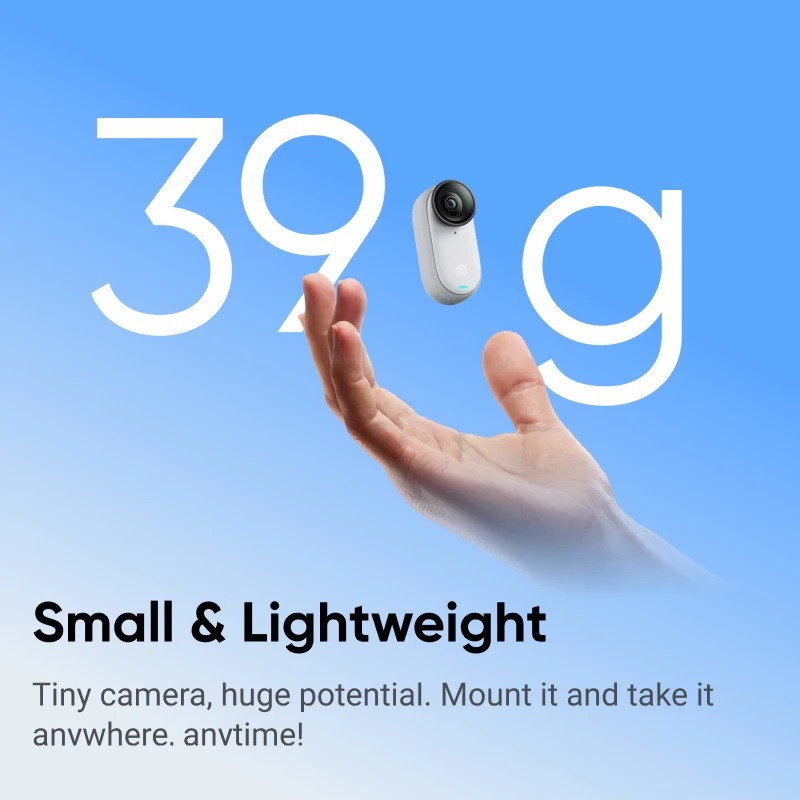 Camera Hành Trình Mini 4K Insta360 GO 3S Chống Nước Gắn Từ Tính, Nhỏ Gọn | BigBuy360 - bigbuy360.vn