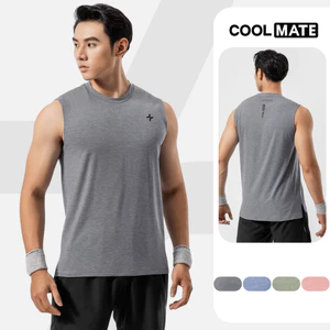 Áo ba lỗ sát nách Training Comfort thấm hút tốt, co giãn thoải mái Coolmate