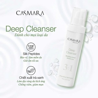 Sữa Rửa Mặt 3 trong 1 Giúp Làm Sạch Sâu Và Cân Bằng Độ pH Cho Da Casmara Deep Cleanser 3in1