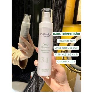 Sữa Rửa Mặt 3 trong 1 Giúp Làm Sạch Sâu Và Cân Bằng Độ pH Cho Da Casmara Deep Cleanser 3in1
