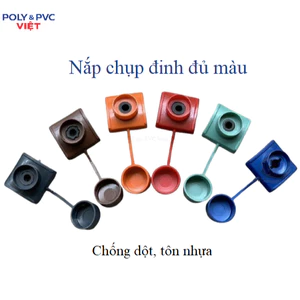 Combo 10 Nắp Che Đinh ĐỦ MÀU, sỉ lẻ, Chụp Đầu Vít Nhựa loại dày – Bảo Vệ Đinh & Người, Dùng Trong Nhà Và Ngoài Trời