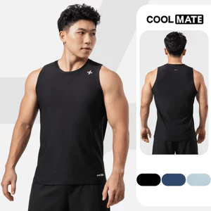 Áo thể thao Tanktop Gym Essentials II co giãn 4 chiều nhanh khô, thoáng khí Coolmate [OUTLET]