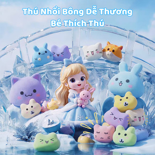 Máy Gắp Thú Bông Mini Lâu Đài Công Chúa Elsa Có Nhạc Và Đèn Vui Nhộn, Sẵn Nhiều Gấu Bông, Xu Đếm Thời Gian, Quà Tặng Bé