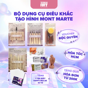 Bộ dụng cụ điêu khắc tạo hình Mont Marte