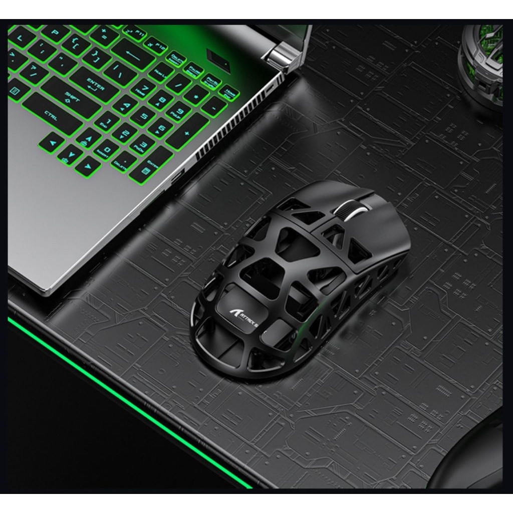 Chuột Gaming Không Dây Attack Shark R3, Khung kim loại siêu nhẹ, Pixart 3395, 26000 DPI.( hàng new fullbox) | BigBuy360 - bigbuy360.vn