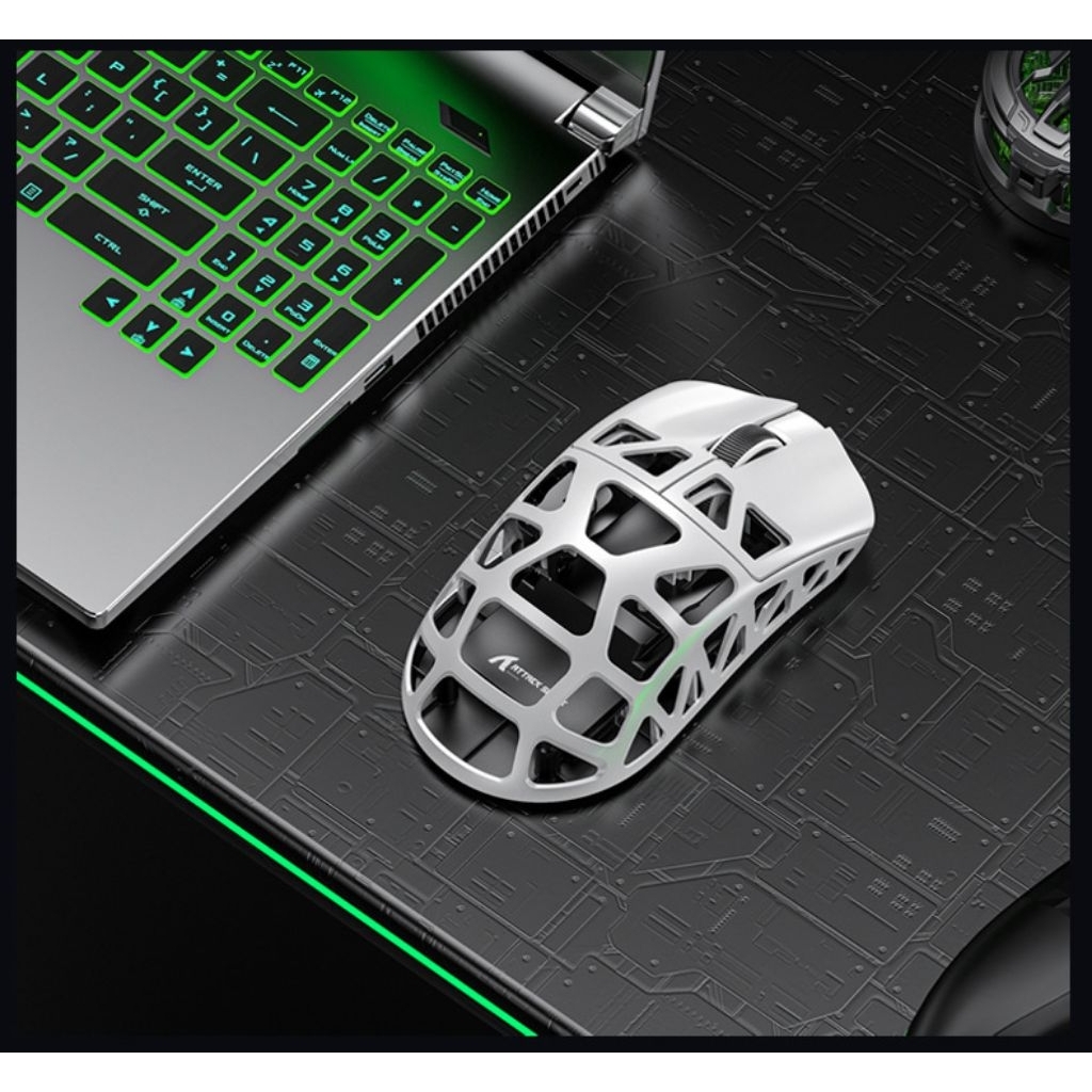 Chuột Gaming Không Dây Attack Shark R3, Khung kim loại siêu nhẹ, Pixart 3395, 26000 DPI.( hàng new fullbox) | BigBuy360 - bigbuy360.vn