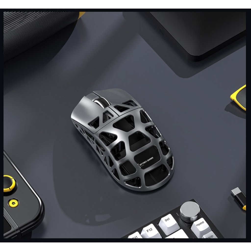 Chuột Gaming Không Dây Attack Shark R3, Khung kim loại siêu nhẹ, Pixart 3395, 26000 DPI.( hàng new fullbox) | BigBuy360 - bigbuy360.vn