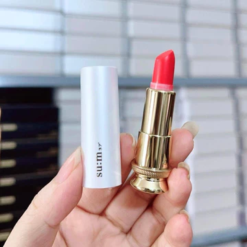 son sum losec mini, son lì mini, son đỏ sum cao cấp lên màu đẹp deep red không khô môi
