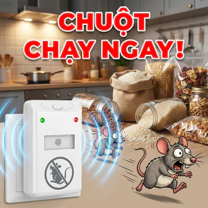 🐭Máy đuổi chuột 2026🐭Máy đuổi chuột. Máy đuổi chuột bằng sóng siêu âm. Xịt đuổi chuột trong nhà. Bẫy chuột thông minh.