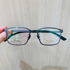 Gọng kính titanium T1187 thời trang cao cấp nam siêu nhẹ siêu bền OURESS