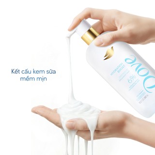 Sữa tắm Dove Hyaluronic Acid dưỡng ẩm da - Hydration Boost 547ml