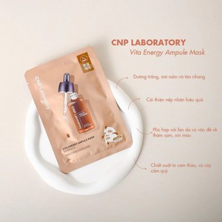 Combo 10 mặt nạ CNP Laboratory Ampule Mask mặt nạ cnp chống lão hóa dưỡng da mask - Kosmi Beauty