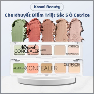 Che khuyết điểm Catrice Allround Concealer 5 màu kem triệt sắc kem che khuyết điểm đa năng catrice 6g - Kosmi Beauty