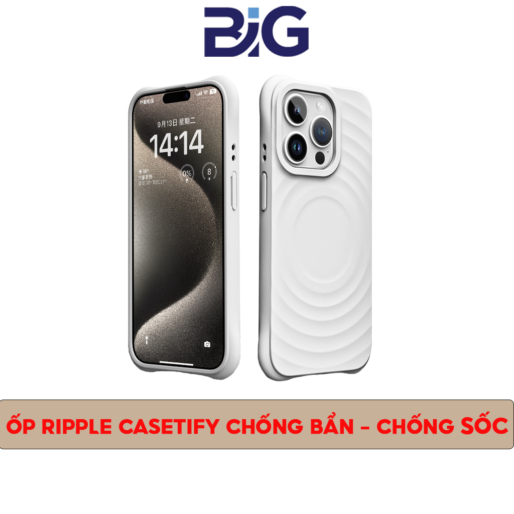 Ốp lưng Ripple CASETiFY Ốp Hút Từ Tính Cao Cấp Chống Trơn, Chống Sốc ...