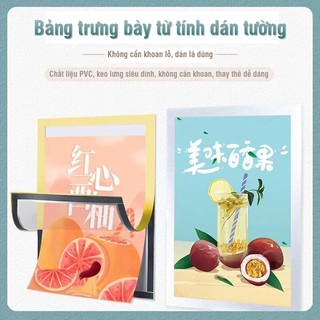Khung Ảnh Nam Châm Chuyên Nghiệp, Khung Đựng Chứng Chỉ A4/A3 Treo Tường Trưng Bày Giấy Phép Kinh Doanh