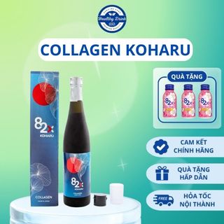 82X Collagen Koharu - Nước Uống Căng Da Mịn Màng, Phù Hợp Với Làn Da Nhạy Cảm (500ml/Chai)
