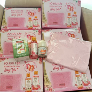 set quà tặng sữa tắm purite hương nước hoa mini du lịch tiện lợi