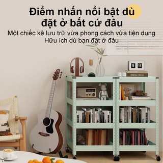 BMZAR Kệ để đồ đa năng Xe Đẩy Spa sắt Chắc chắn và bền bỉ Kệ Xe Đẩy Có bánh xe