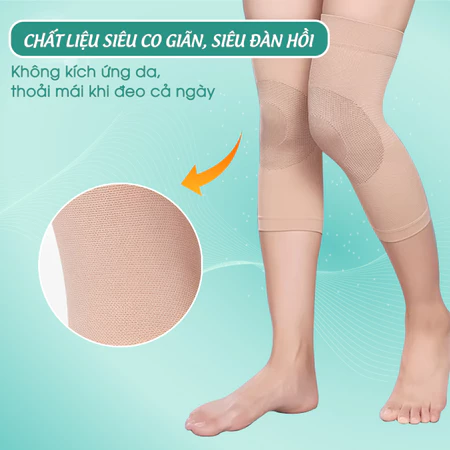 Vớ Y Khoa Ngăn Ngừa Suy Giãn Tĩnh Mạch Beame, Tất Y Tế Đầu Gối, Khớp Gối Class 2 - BM-VB1