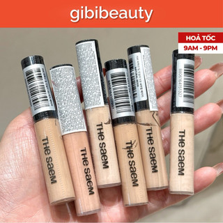 Che khuyết điểm The Saem Cover Perfection Tip Concealer SPF28 PA++